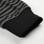 Static Crest Striped Hoodie