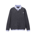 Varsity Prep Layered Sweater