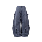 Paneled Utility Barrel Pants