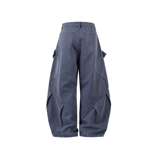 Paneled Utility Barrel Pants