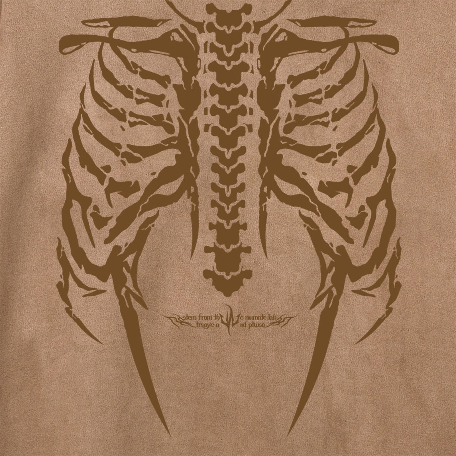 Relic Skeleton Print T-shirt - h0neybear
