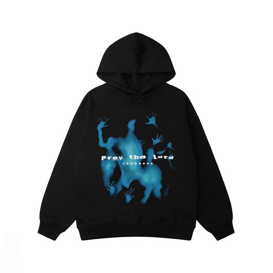 Pray The Lord Print Hoodie