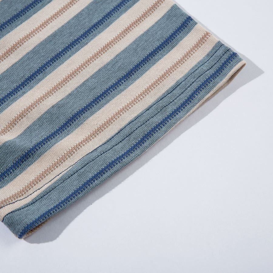 Keep Hope Stripe Polo T-shirt - h0neybear Clothing aka honeybear