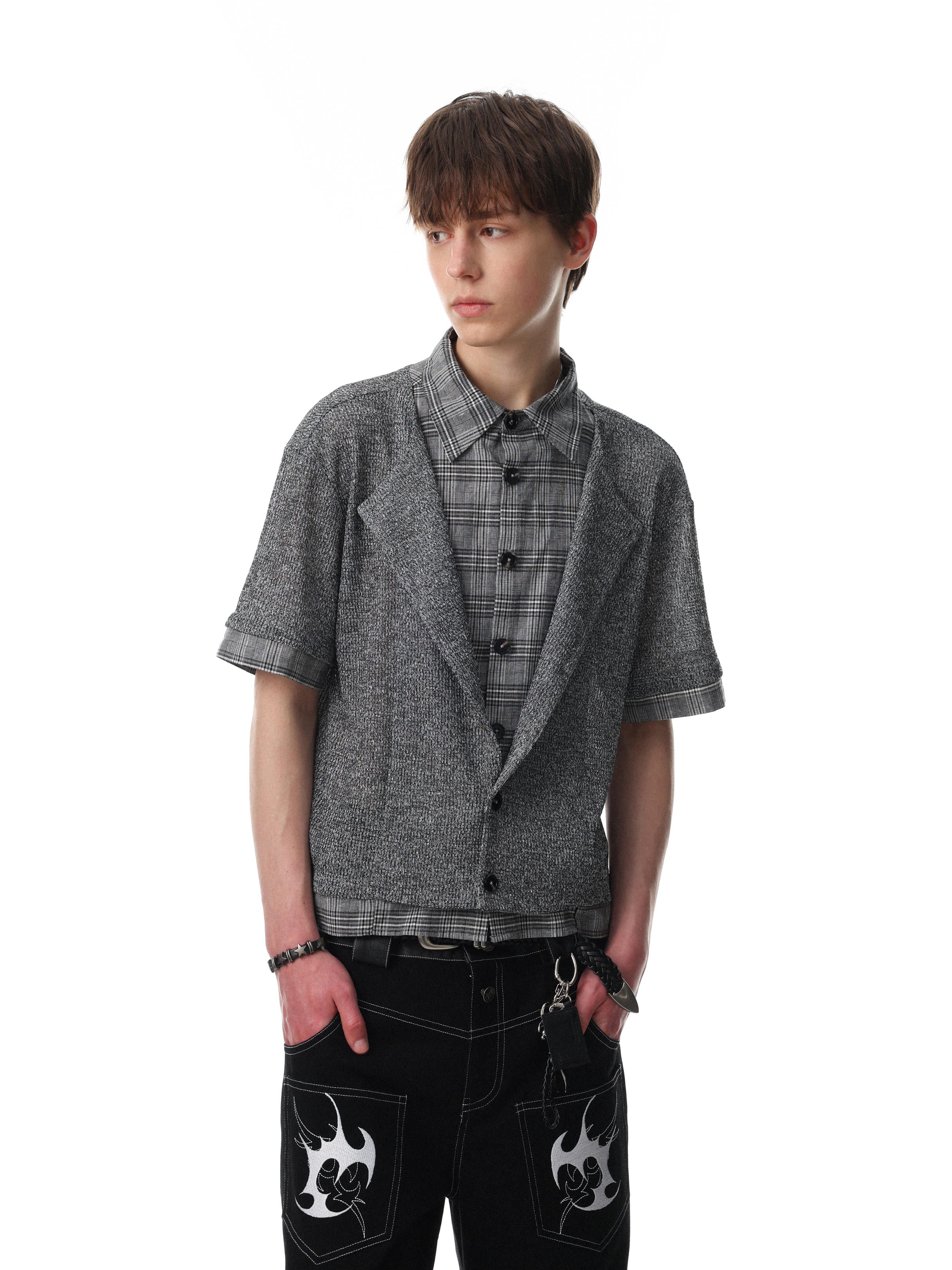Ashford Knit Plaid Shirt