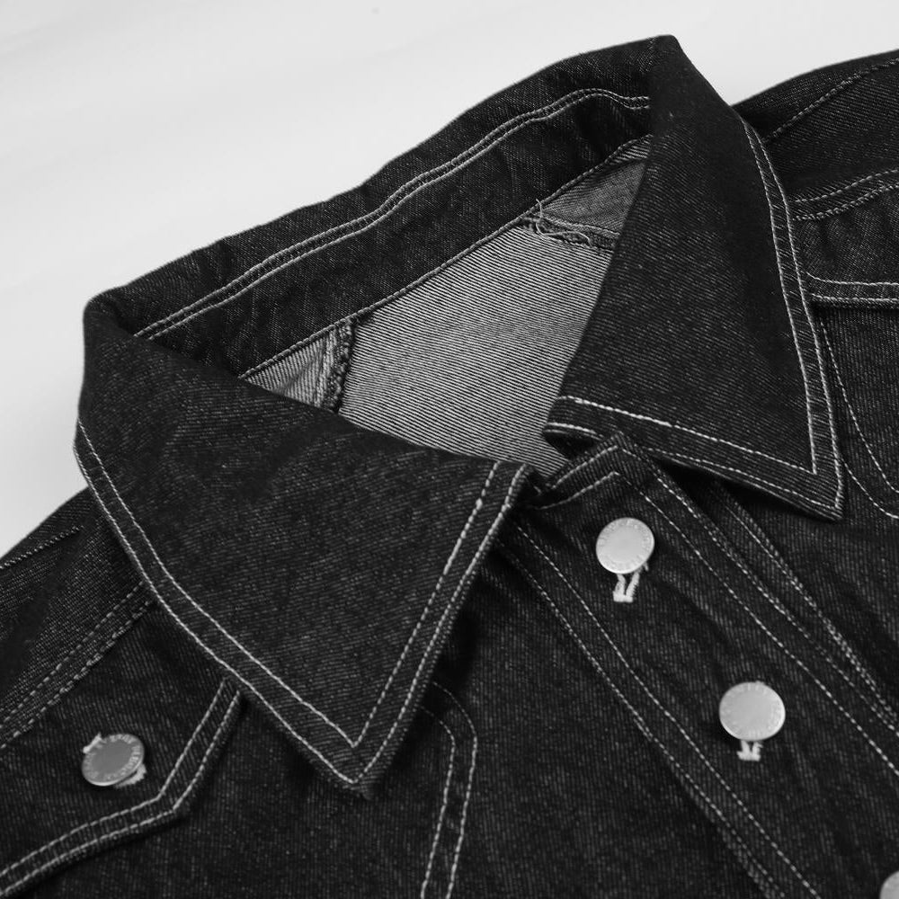 Outlaw Scalloped Denim Jacket