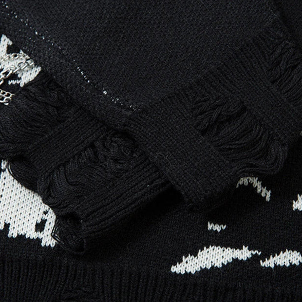 The Industrial Link Star Sweater