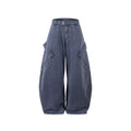 Paneled Utility Barrel Pants