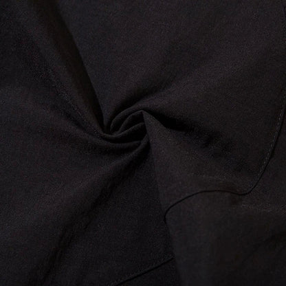 Close-up of black fabric texture
