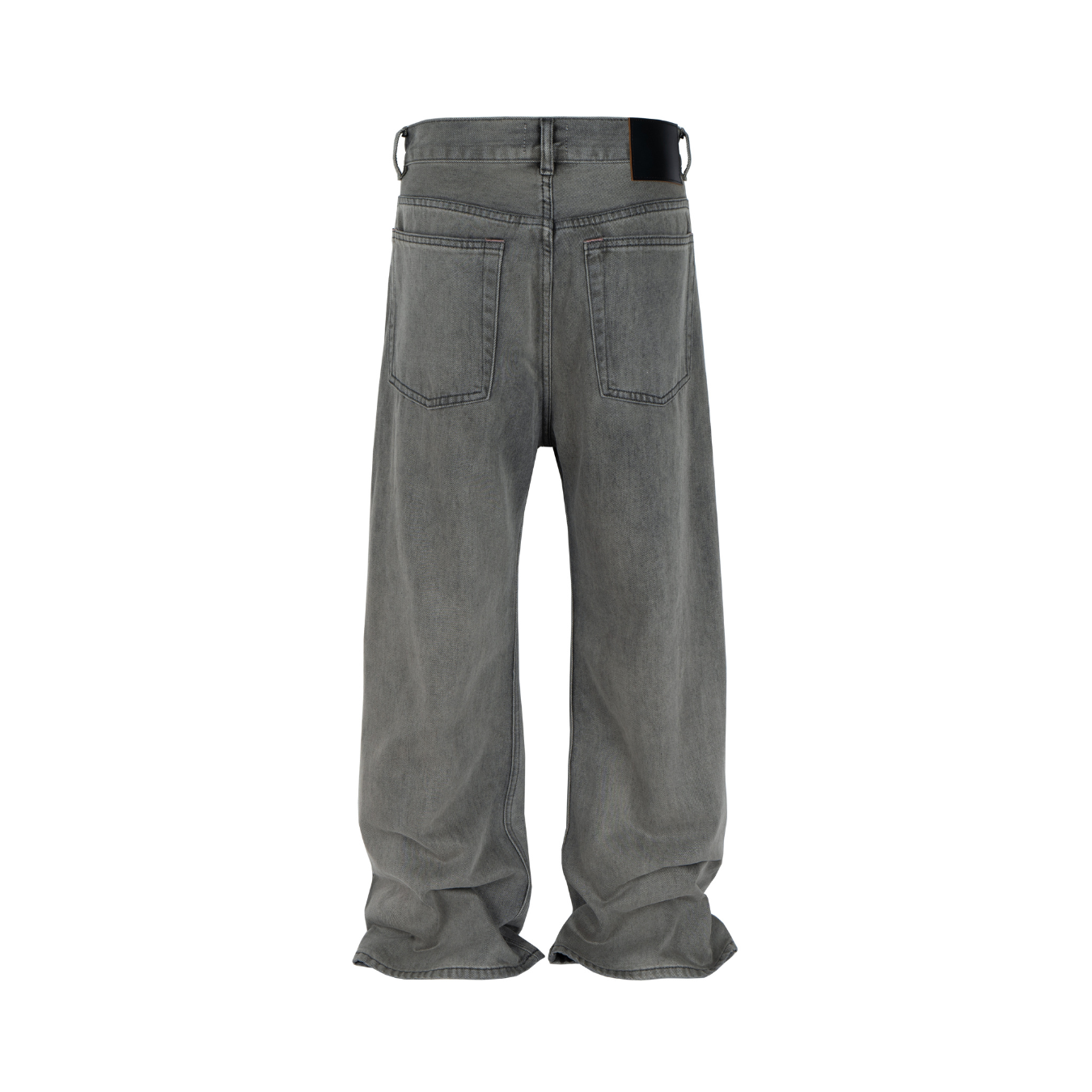 Classic Gray Straight Leg Jeans