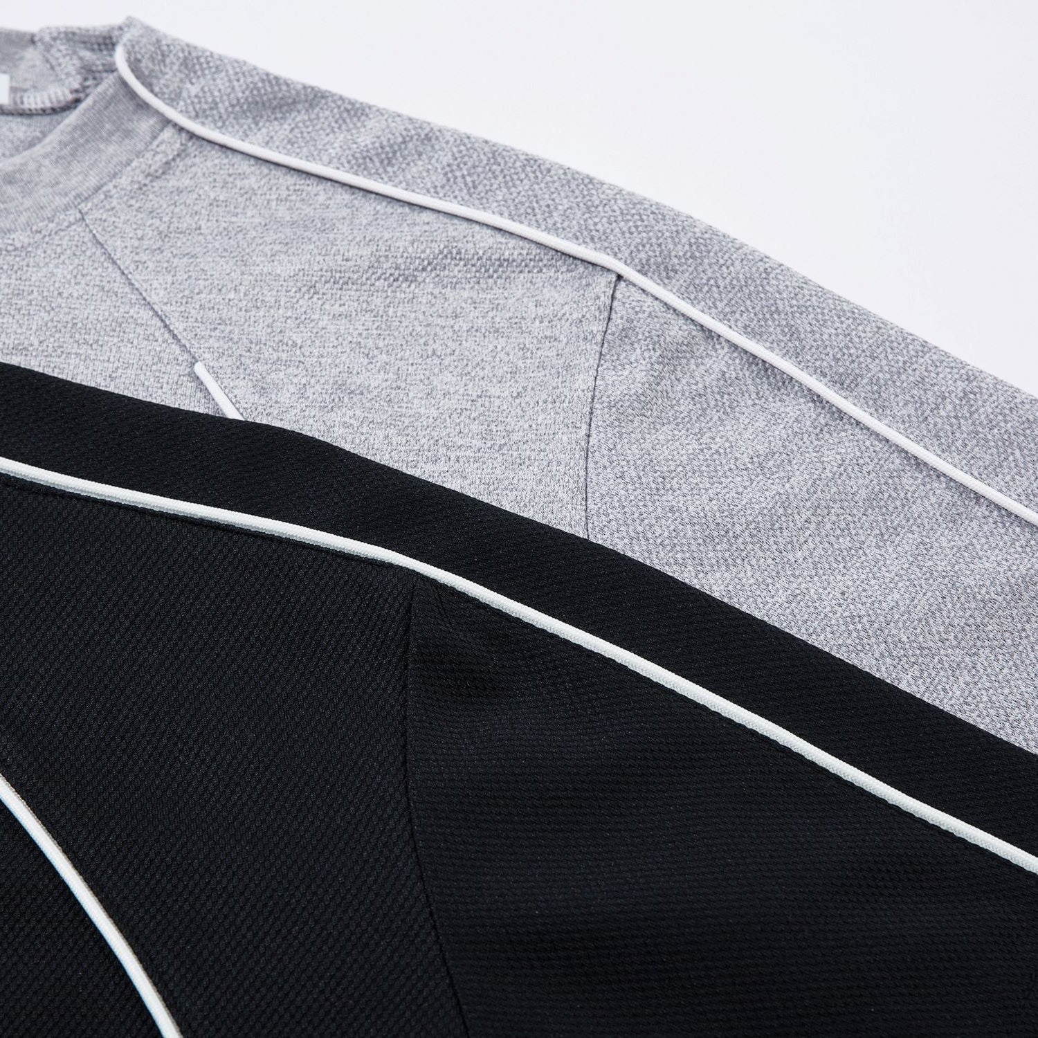 Piped Quarter-Zip Jersey