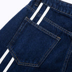 Jersey Patch Baggy Barrel Jeans
