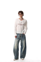 Original Soul Lace Neck T-shirt