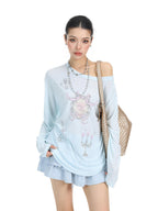 Moonlit Heirloom Long Sleeve Top