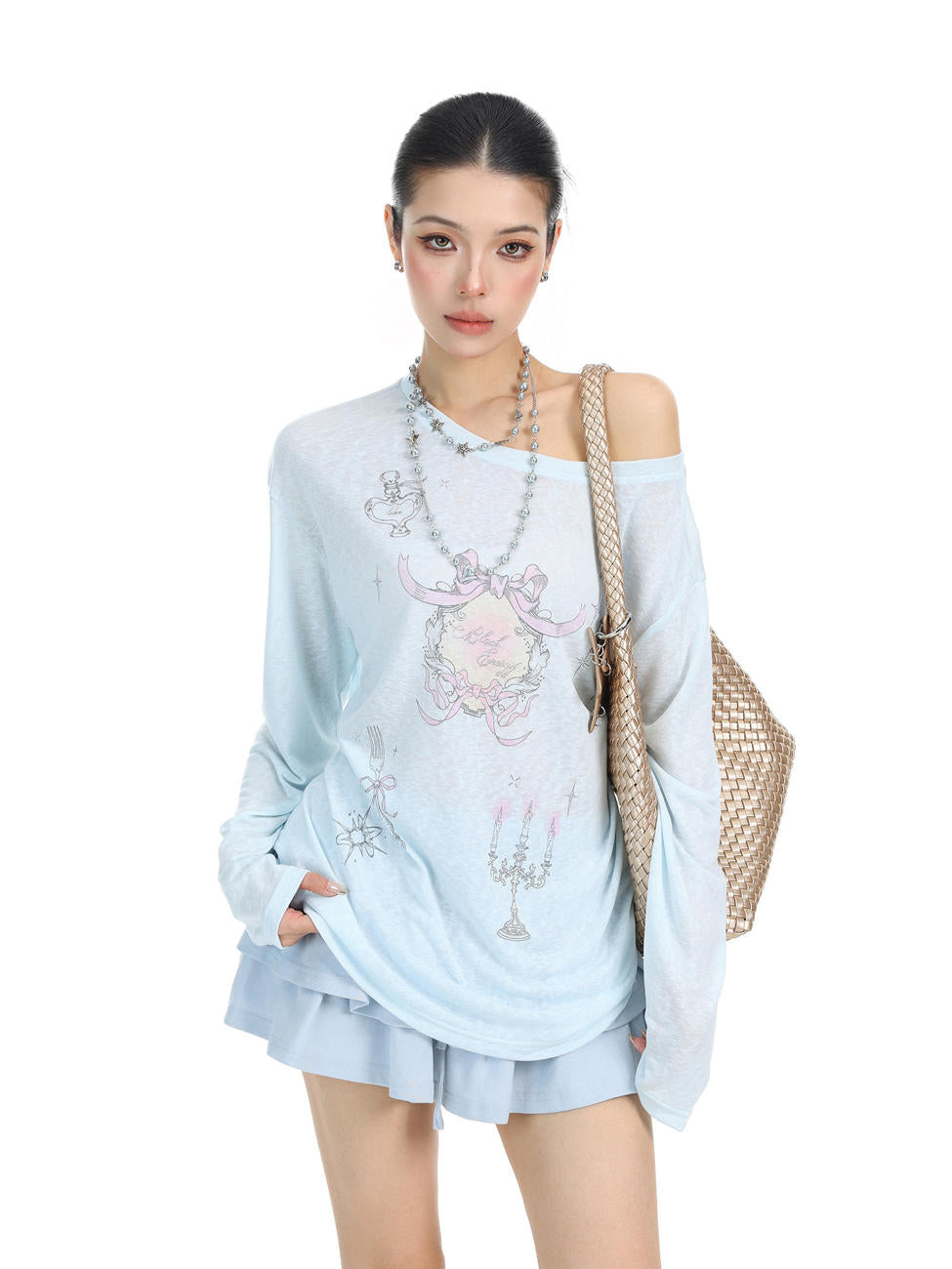 Moonlit Heirloom Long Sleeve Top