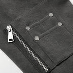 Ironcrest Hooded Leather Jacket