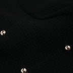 Studded Cross Waffle Tee