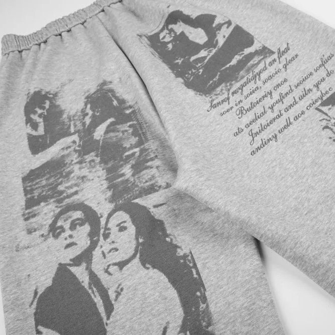 Noir Archive Wide-Leg Sweatpants