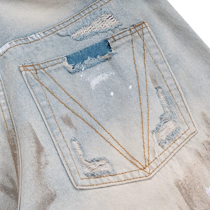 Static Ravage Wide-Leg Jeans - h0neybear