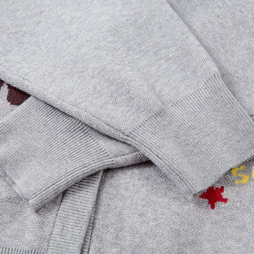 Whimsical Bear Cardigan Sweater