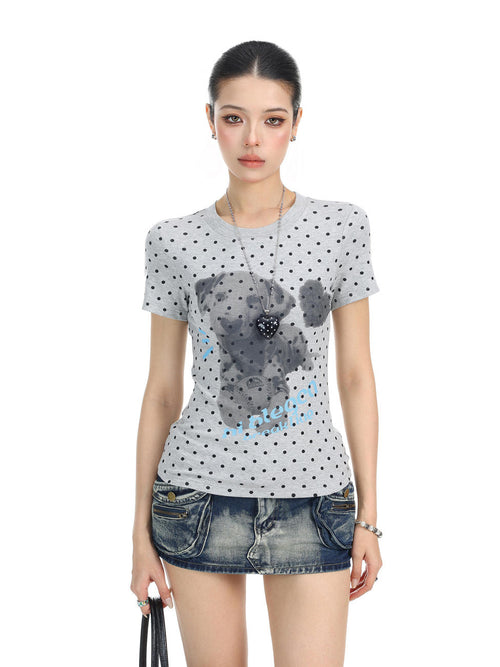 Milo Polka Dot Baby Tee