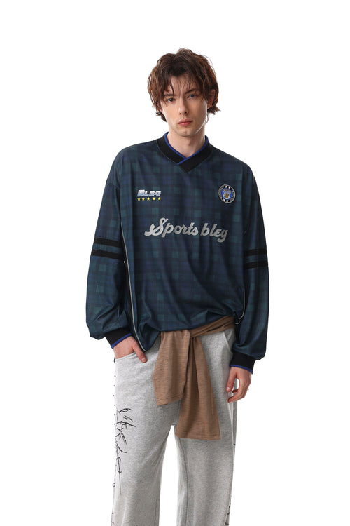 Heritage Grid Long Sleeve Jersey