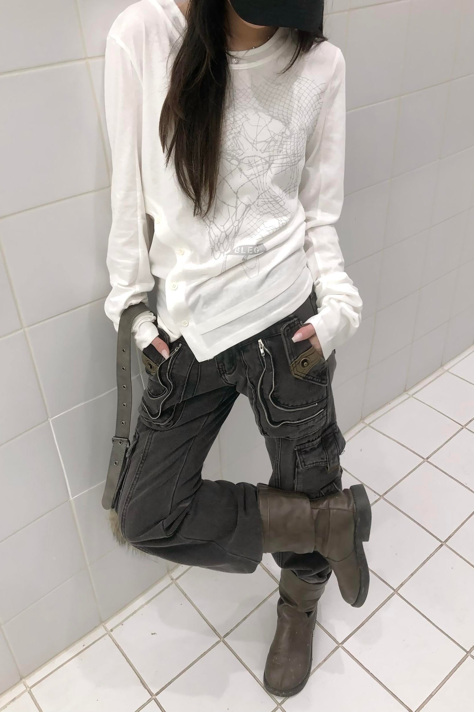 Ivory Veil Long Sleeve