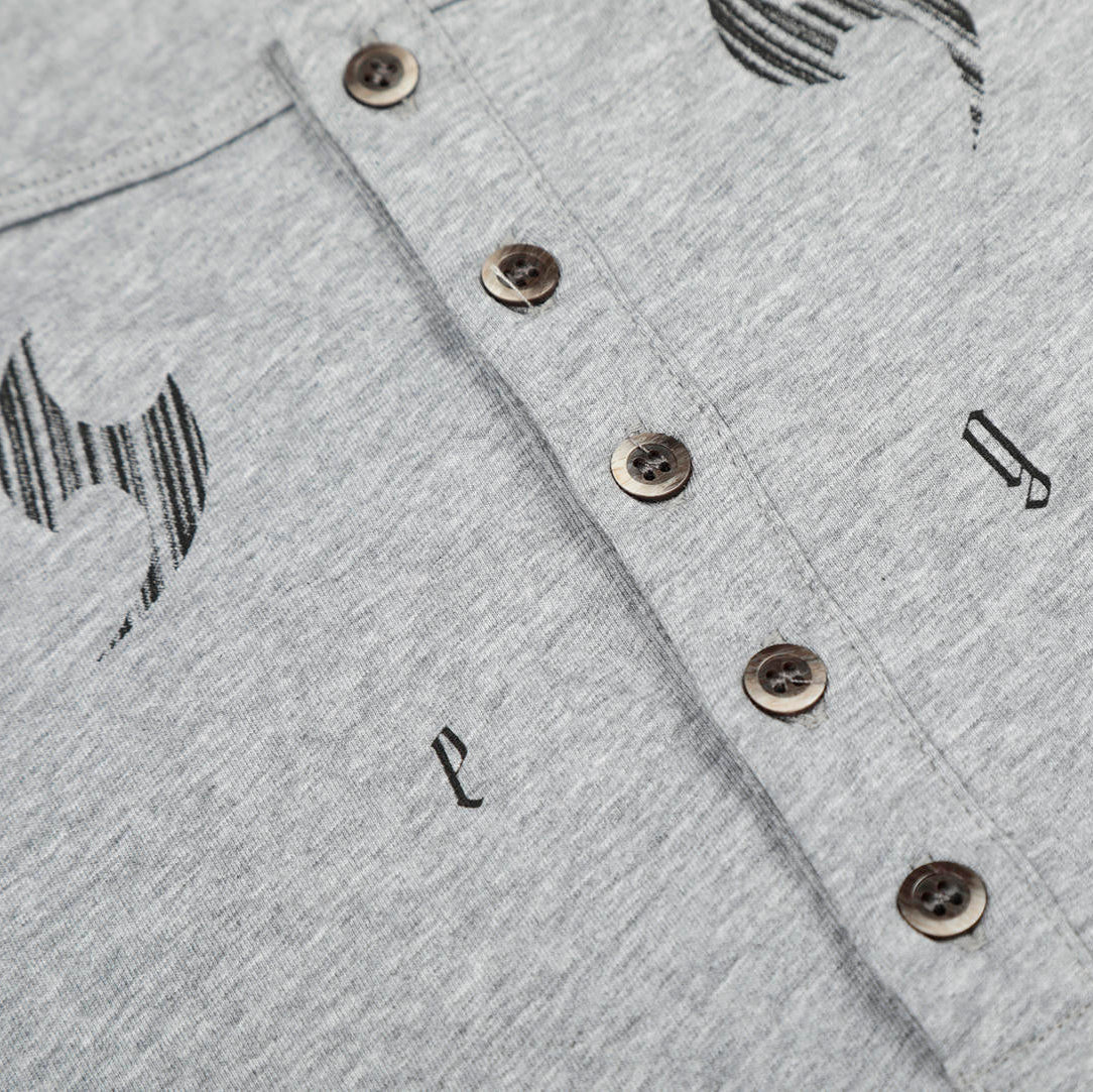 Voidline Henley Long Sleeve T-shirt