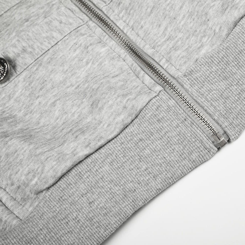 Monarch Frogged Zip-Up Jacket
