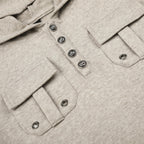 Sahara Grommet Hooded Long Sleeve