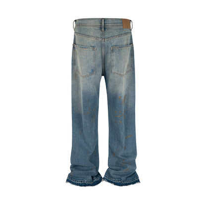 Reworked Shabby Jean Pants