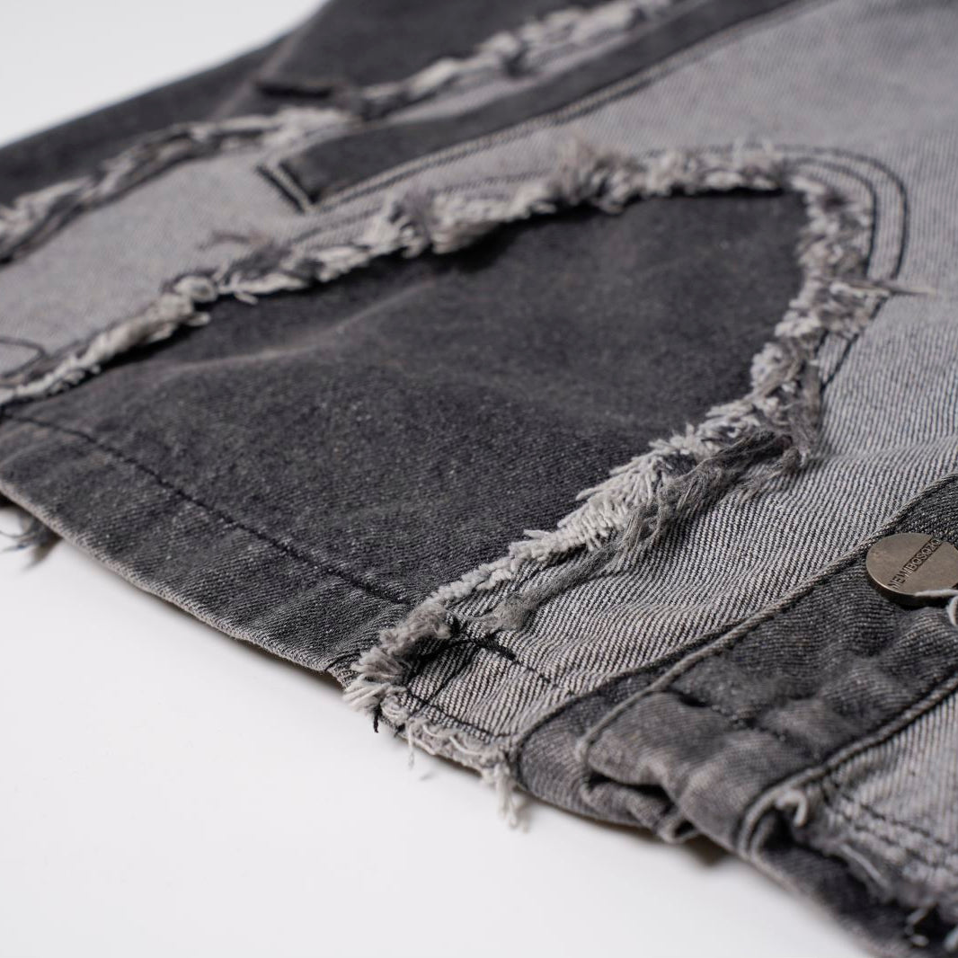 Shredded Core Denim Vest
