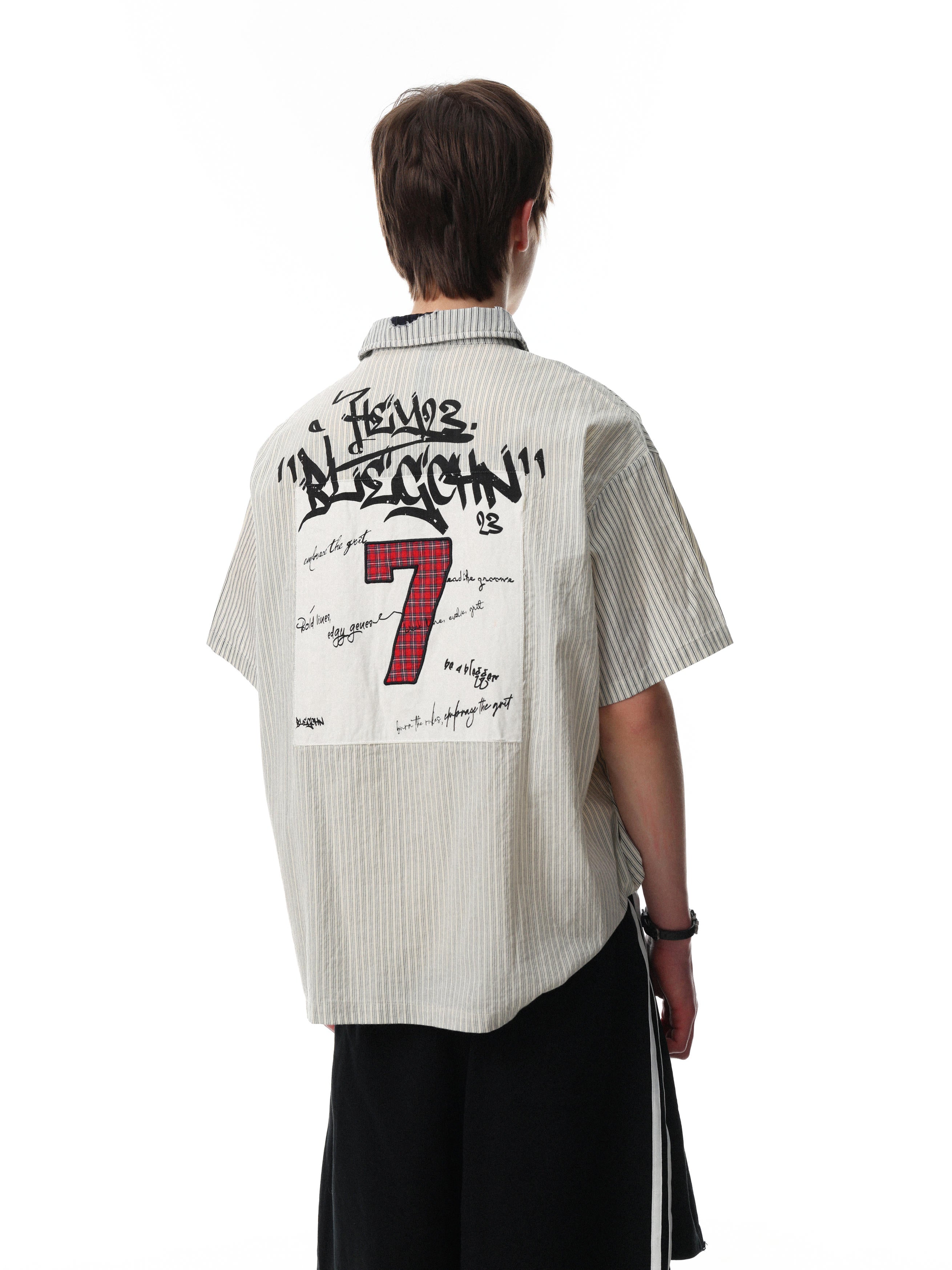 Driftmark Graphic Stripe Shirt