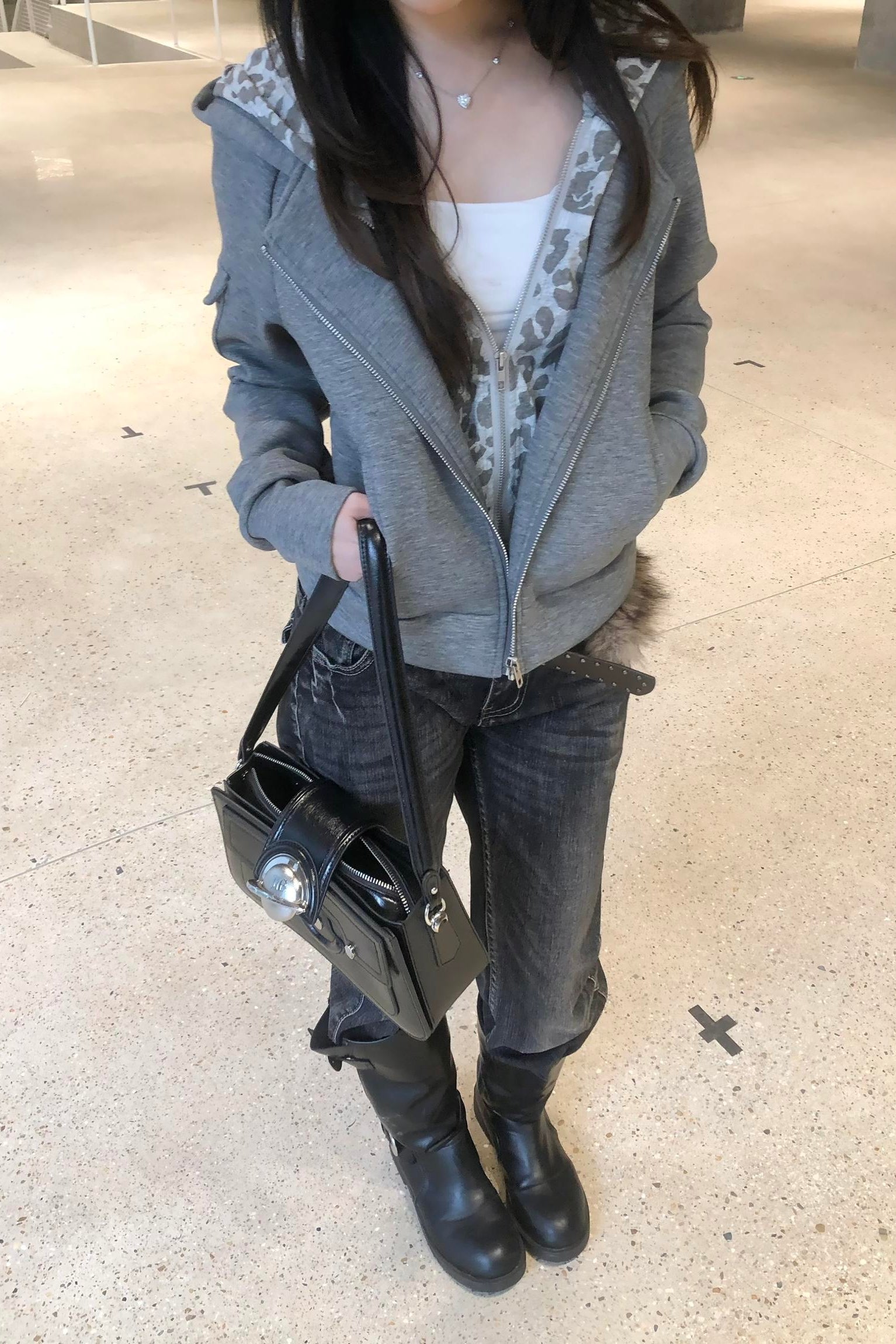 Dualshade Camo Layer Zip Hoodie