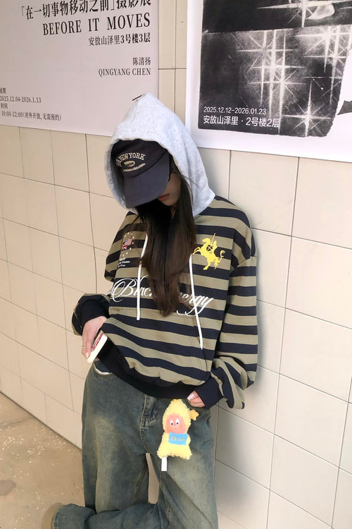 1996 Heritage Stripe Hoodie