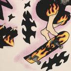 Fire Wizard Graphic T-Shirt