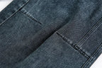 Slate Wide-Leg Baggy Jeans