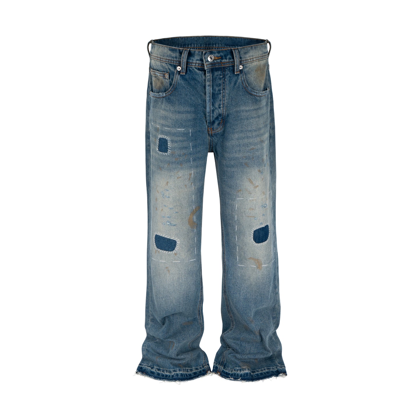 Reworked Shabby Jean Pants