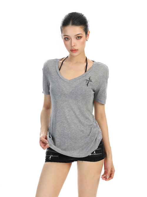 Ashthorn V-Neck Top