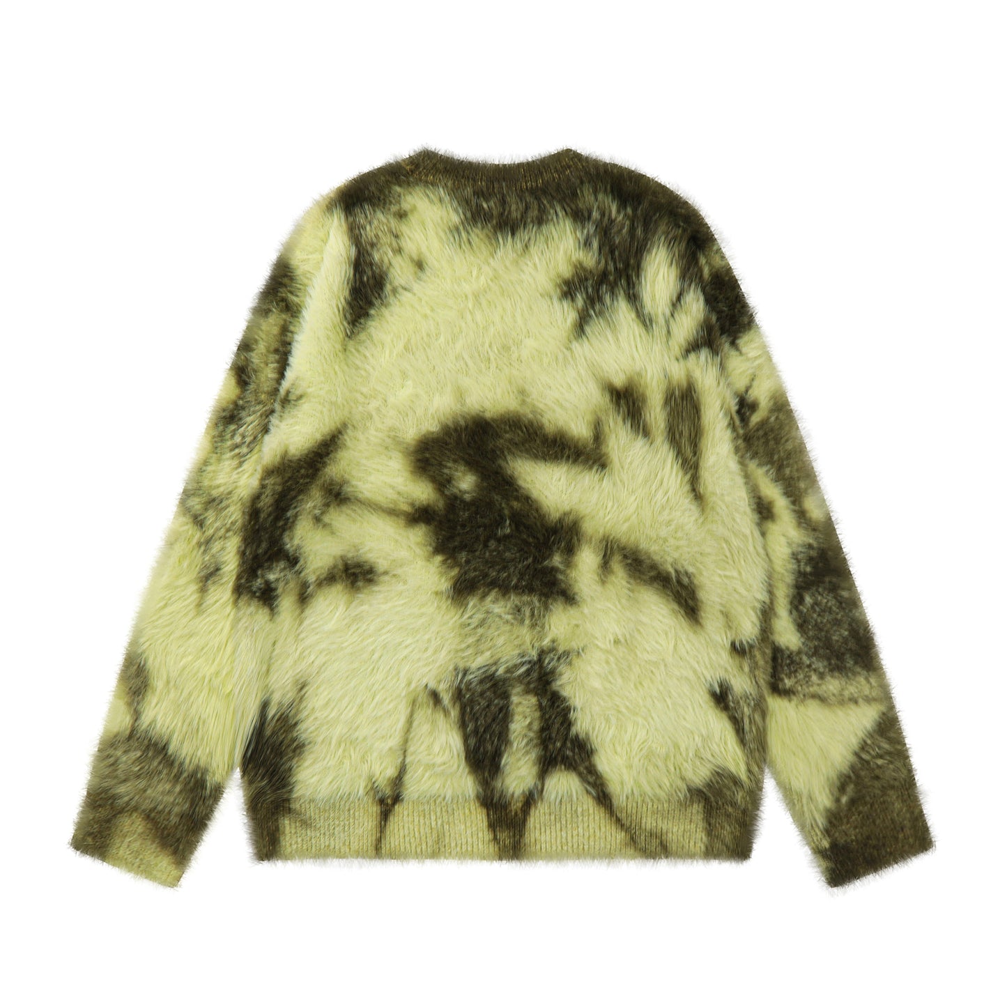 Serene Swirl Furry Sweater