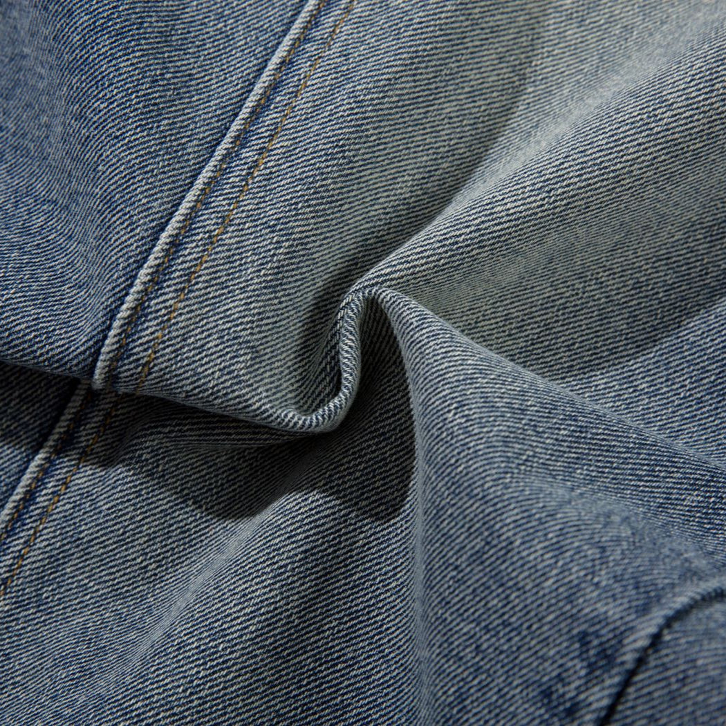 Arc Seam Wide Leg Jeans