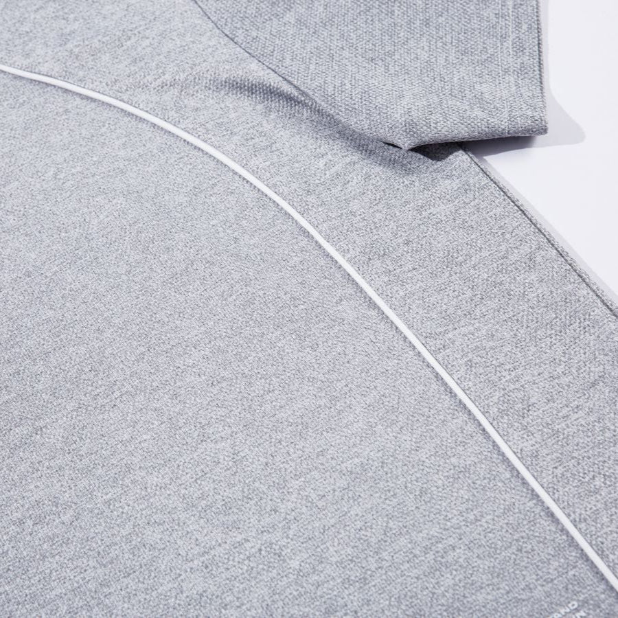 Piped Quarter-Zip Jersey