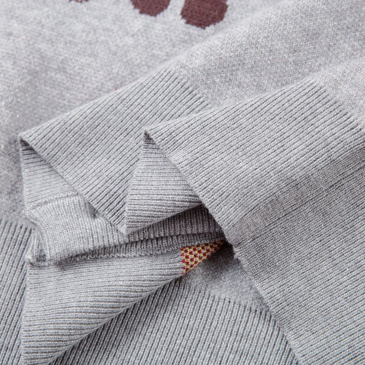 Whimsical Bear Cardigan Sweater