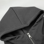 Vandal Studded High-Neck Hoodie