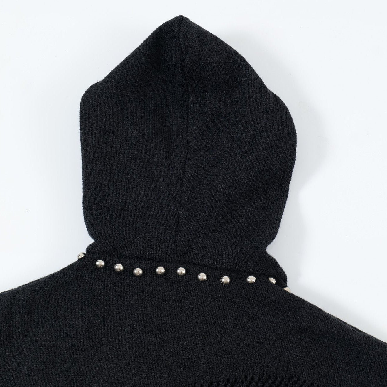 Rebel Edge Studded Hoodie