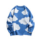 Sky Dream Knitted Sweater - h0neybear