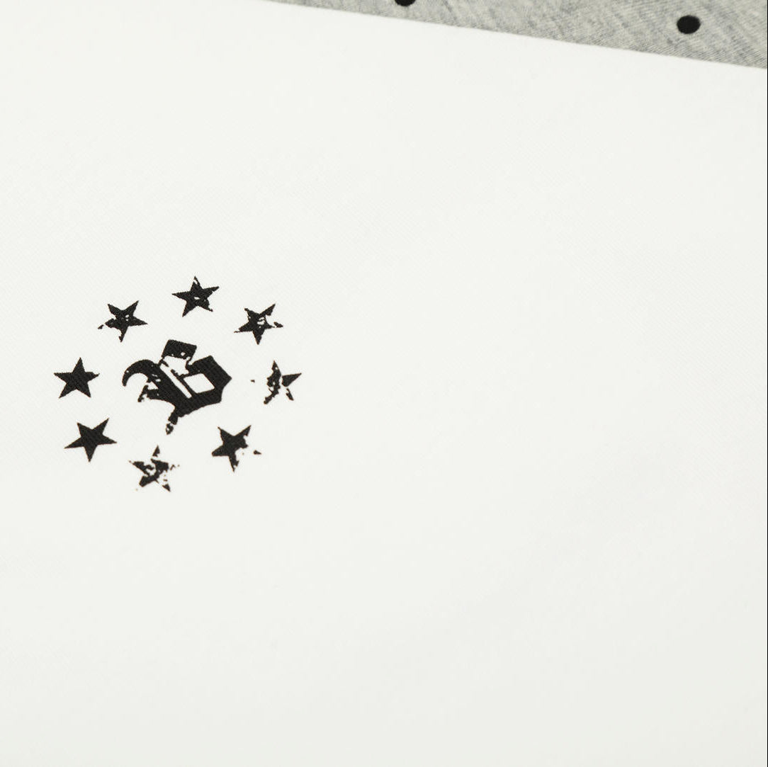 Dual Pattern Raglan Long Sleeve T-shirt