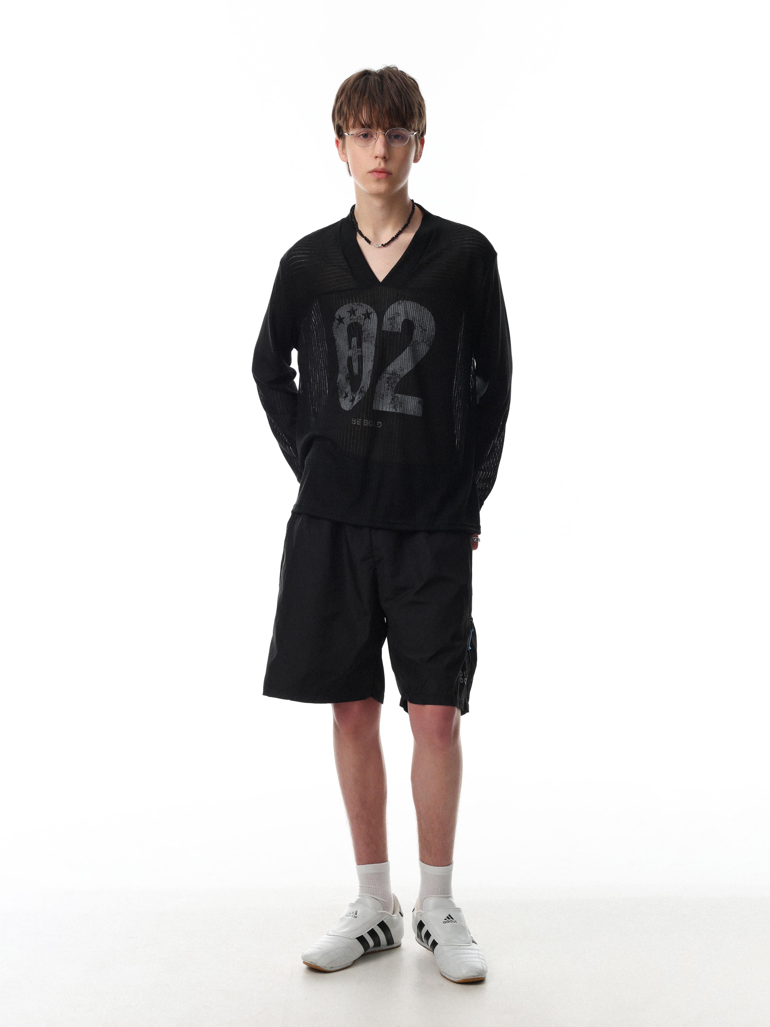 Shadowline Long Sleeve Mesh Jersey
