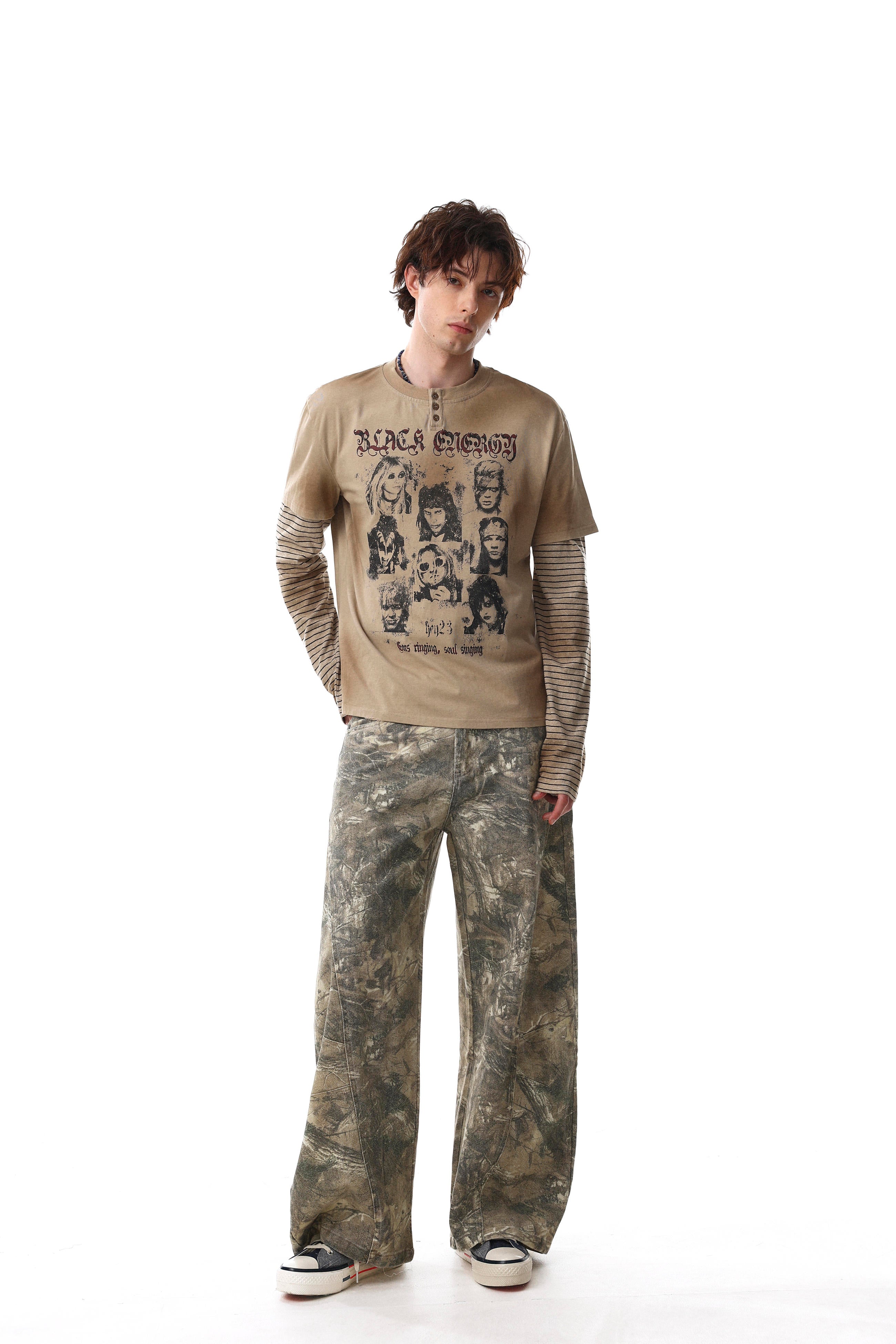 Vintage Stage Layered T-shirt