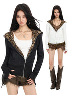 The Chimera Ruched Zip Hoodie