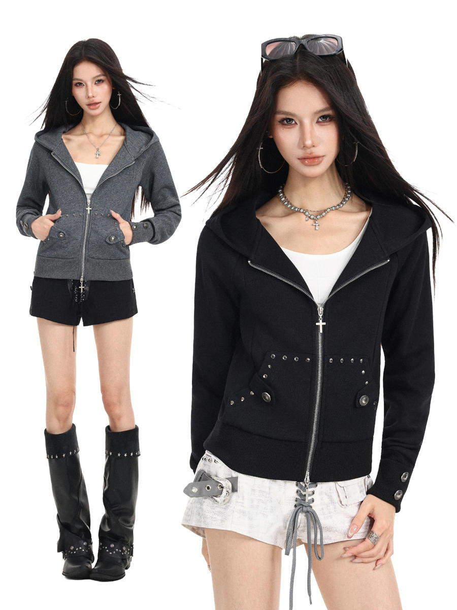 Iron Saint Zip Hoodie